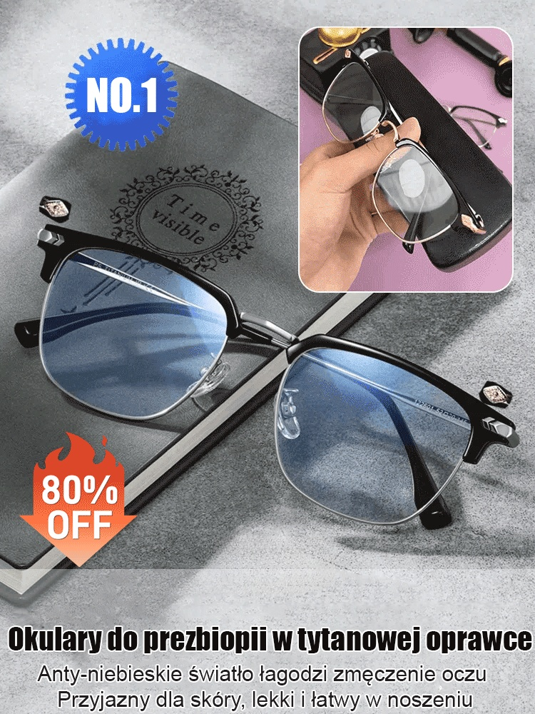 Okulary przeciwzmęczeniowe i światło niebieskie