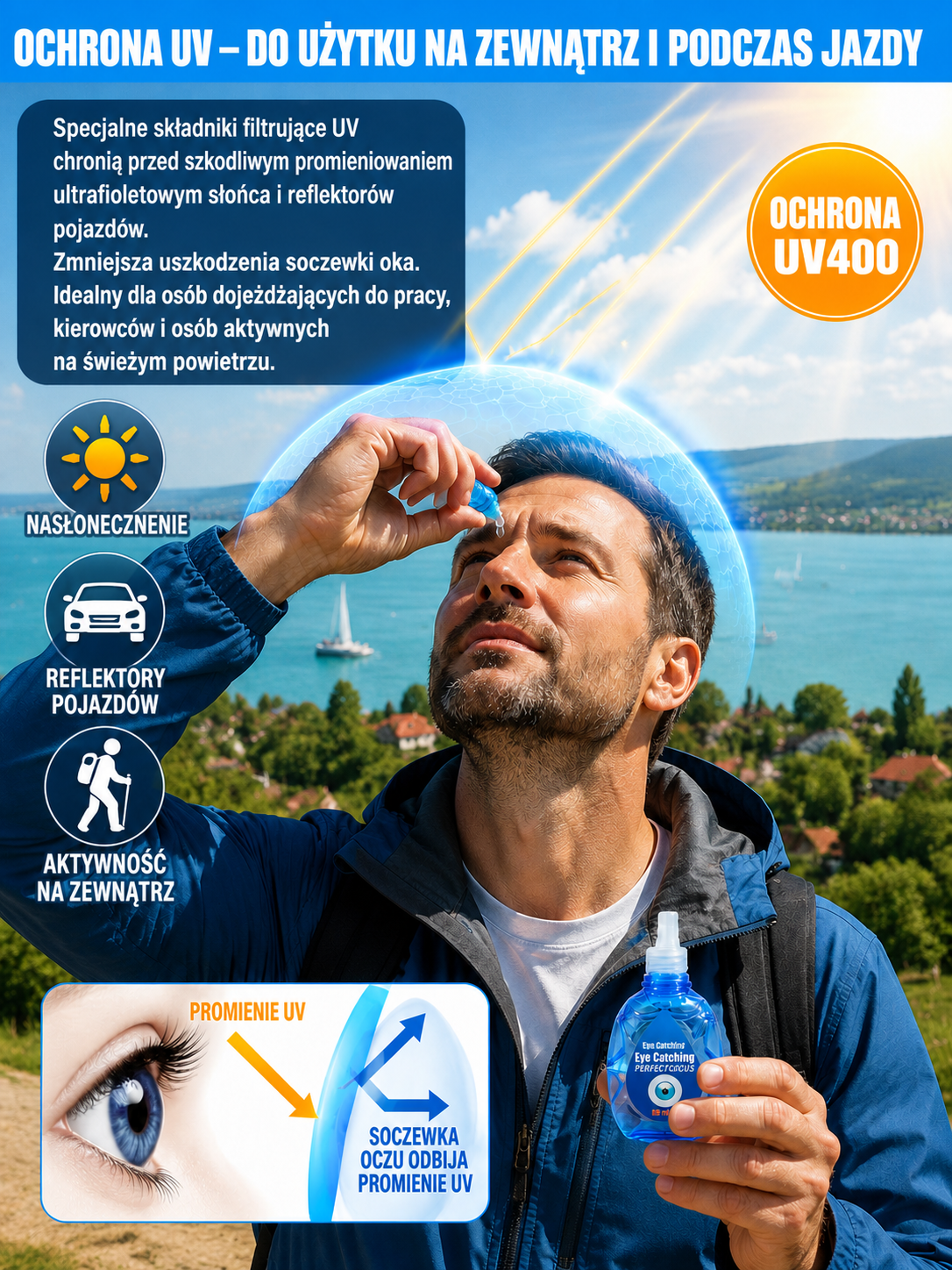 Ciągłe wpatrywanie się w ekran i klimatyzacja całkowicie wysuszają Twoje oczy. 😩 Znamy ten ból! Poznaj nawilżające krople, które przynoszą natychmiastowe ukojenie. ✨