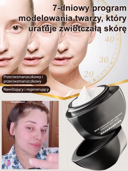 Krem do twarzy przeciwzmarszczkowy.