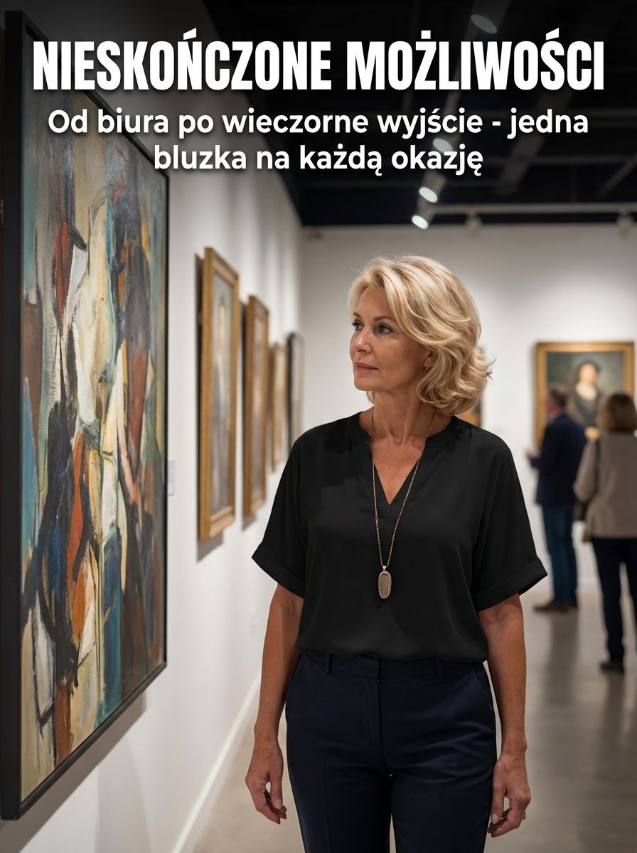 Oddychająca, jednolita kolorowa koszulka z dekoltem w kształcie litery V i krótkim rękawem.👉Masz dość ubrań, które latem kleją się do ciała i podkreślają mankamenty sylwetki? 🥵 Czas na magiczną zmianę! ✨
