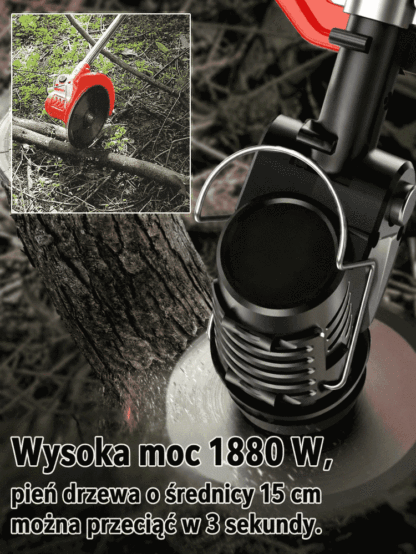 Lekka akumulatorowa kosiarka ogrodowa