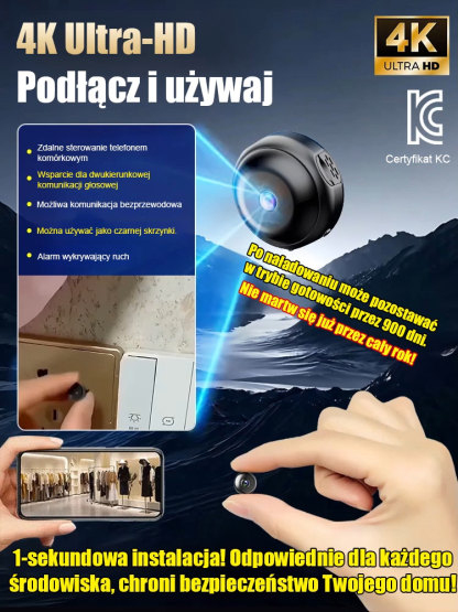 Inteligentna bezprzewodowa kamera do zdalnego nadzoru