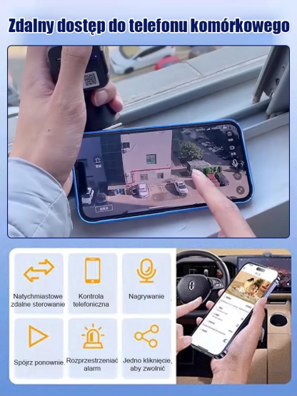 Inteligentna bezprzewodowa kamera do zdalnego nadzoru