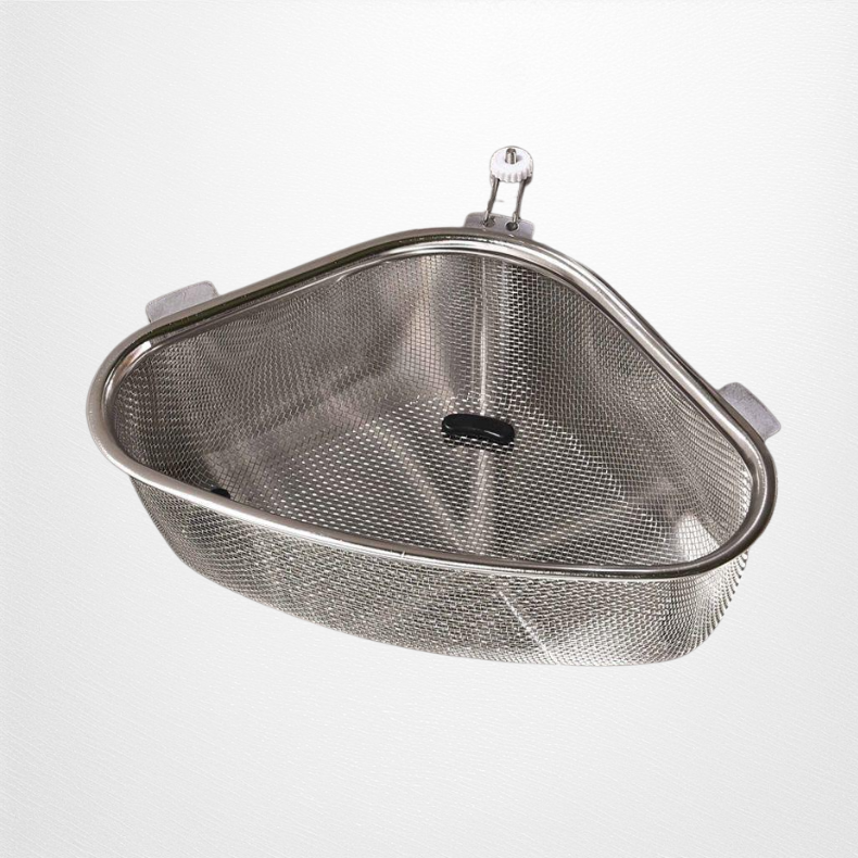 Háromszög alakú lefolyókosár