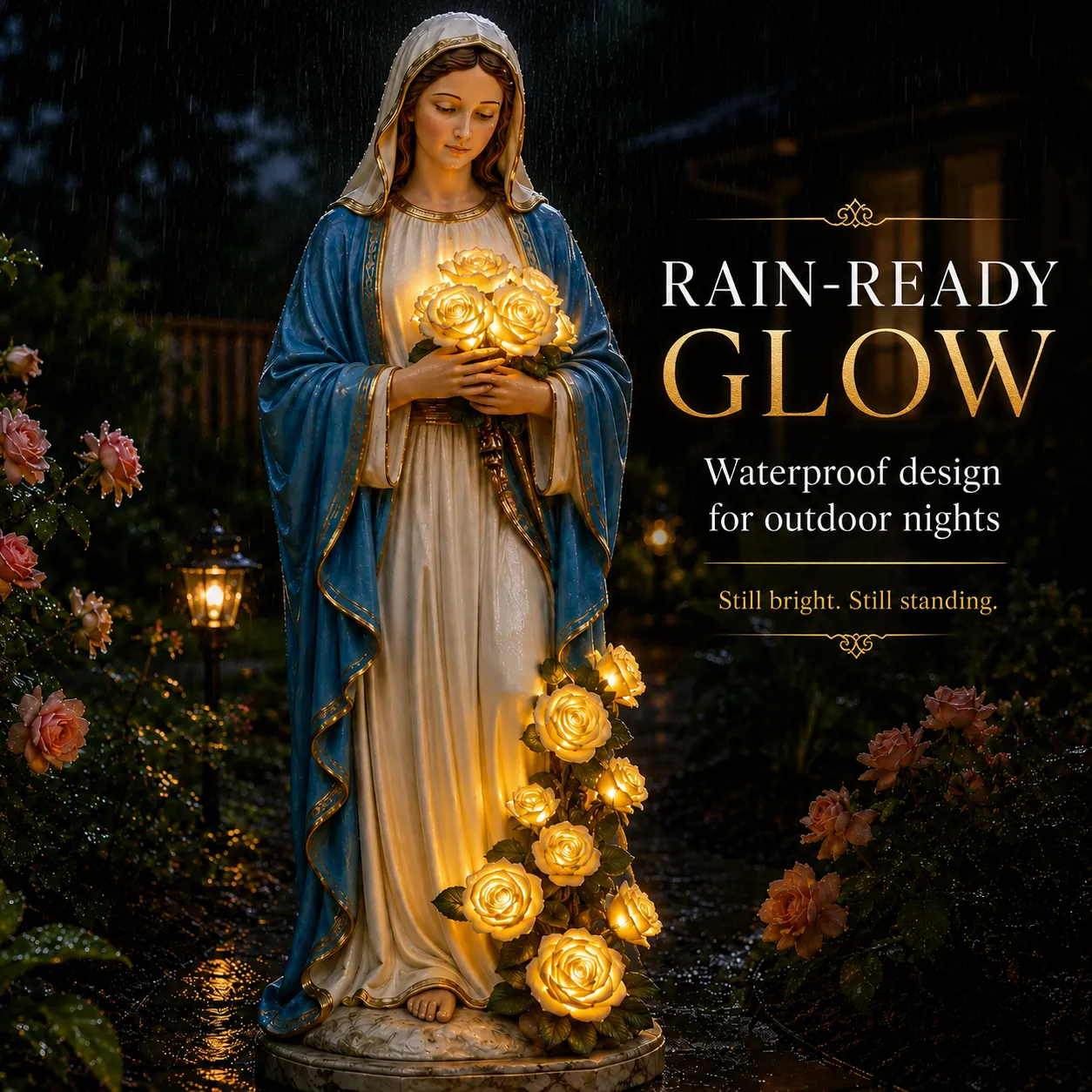 💗Virgin Mary Garden Light