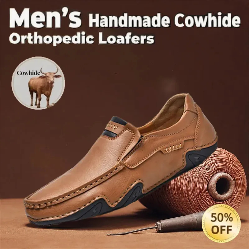  🔥Last Day 50% OFF🔥Men's genuine calfskin leather Slip-On Loafers🔥Last Day 50% OFF🔥Men's genuine calfskin leather Slip-On Loafers 🔥Last Day 50% OFF🔥Men's genuine calfskin leather Slip-On Loafers🔥Last Day 50% OFF🔥Men's genuine calfskin leather Slip