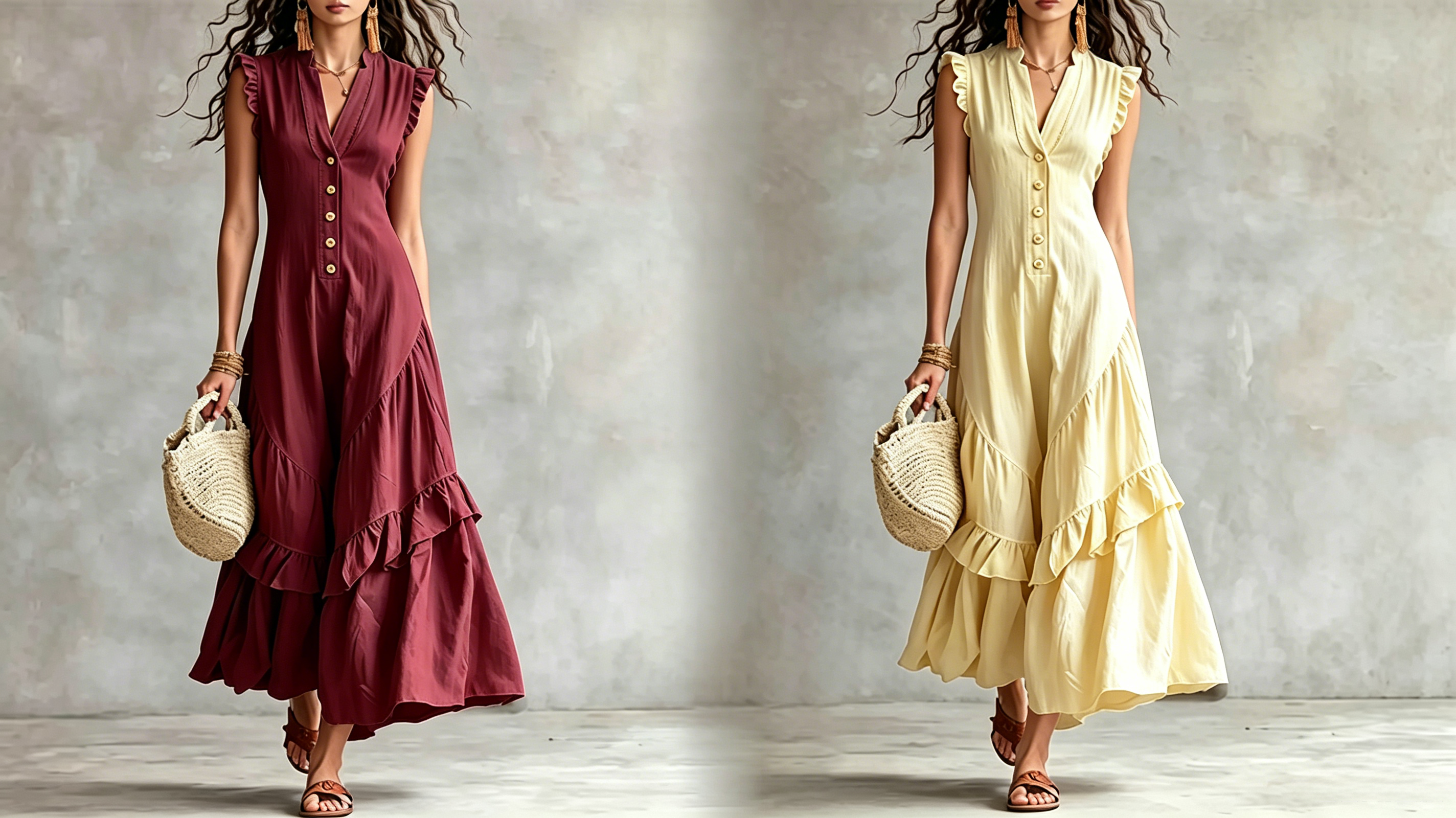 🔥Promotion - 50% OFF🔥Women's Minimalist Cotton Linen Dress