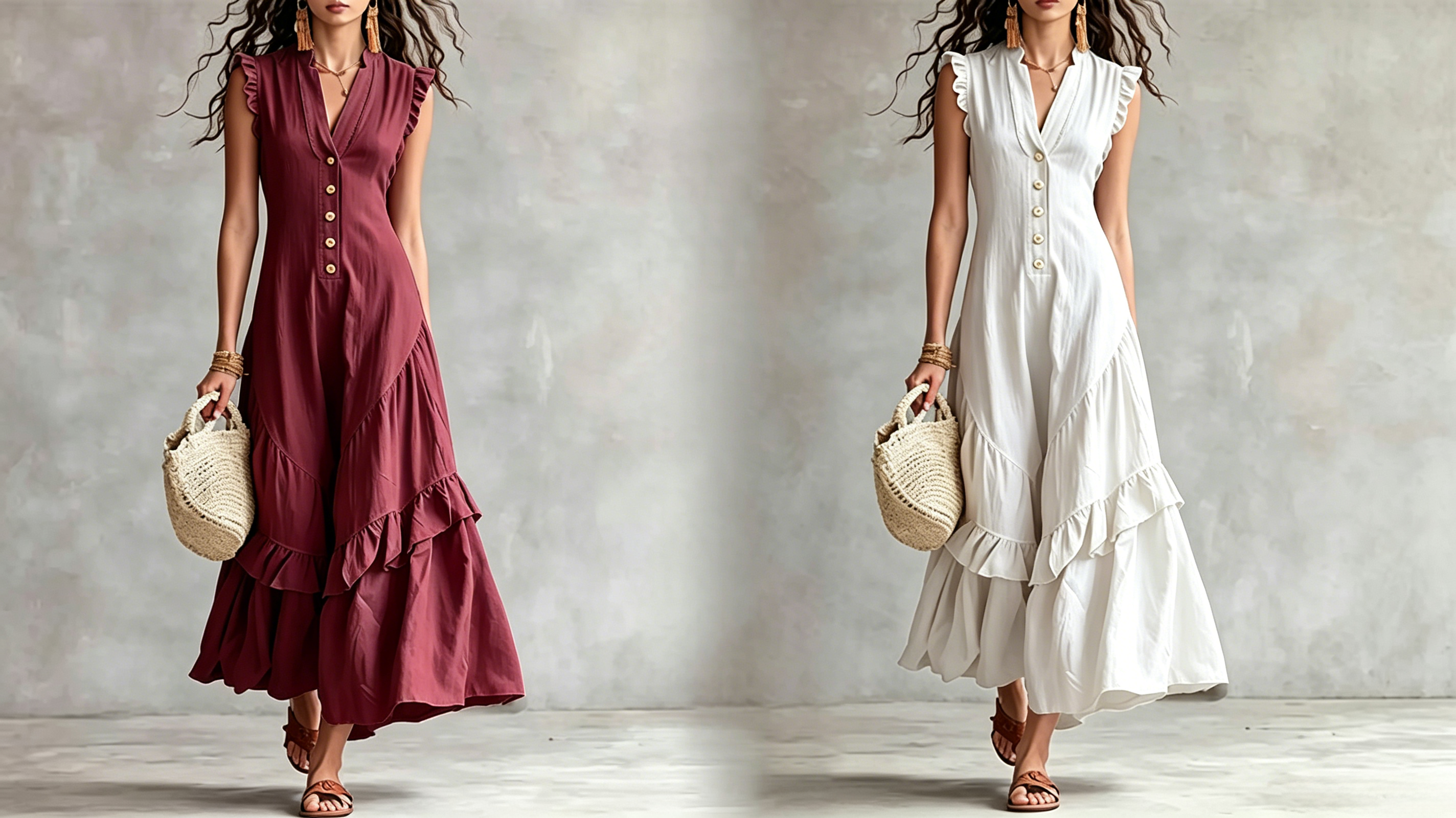 🔥Promotion - 50% OFF🔥Women's Minimalist Cotton Linen Dress