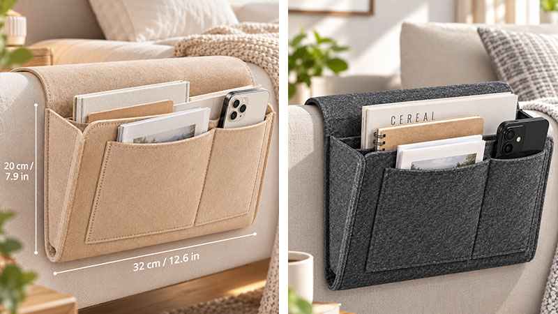 🔥 55% OFF Bedside Hanging Organizer – Keep Essentials Within Reach