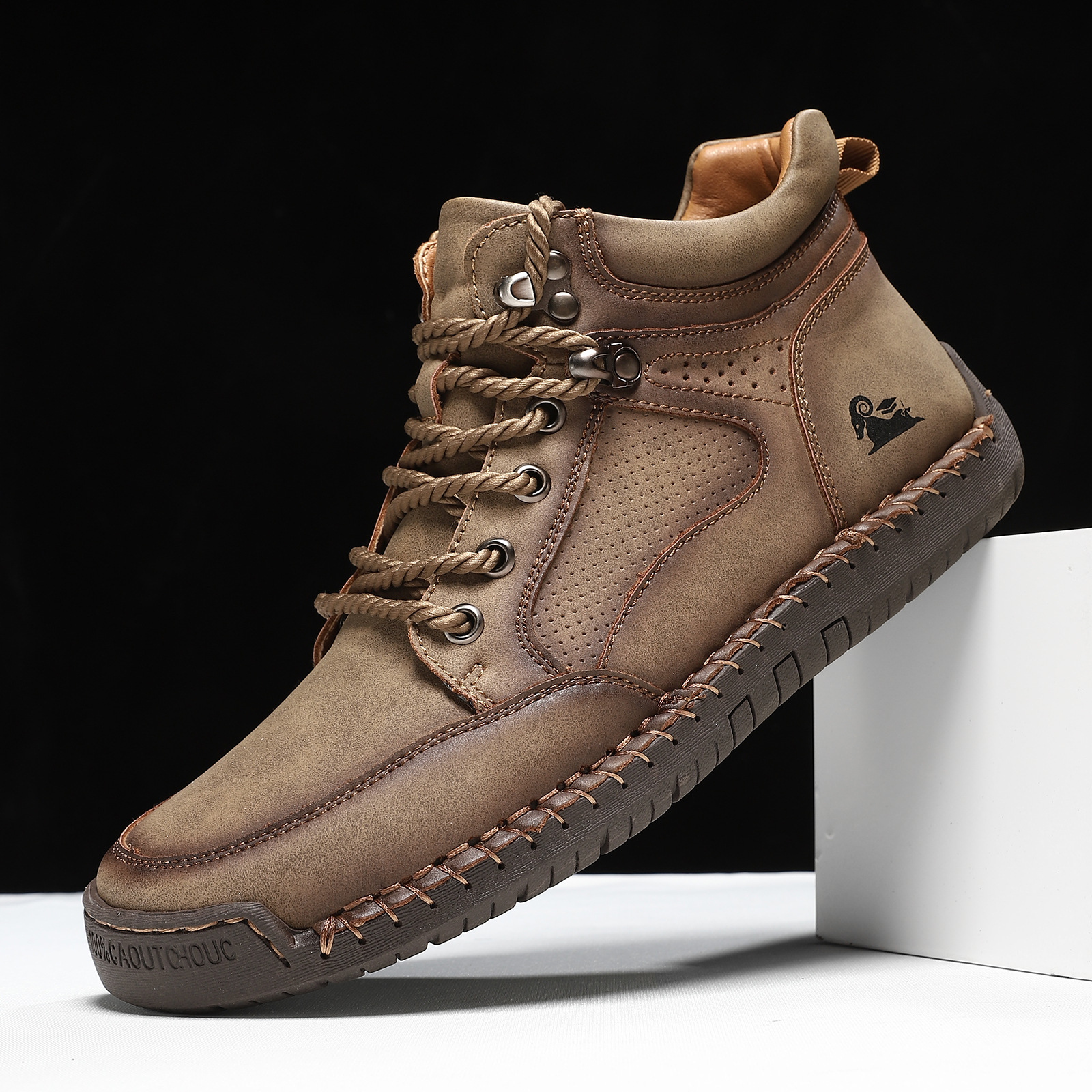 ⏰ 50% off - Newest Men's handmade non-slip flat walking shoes