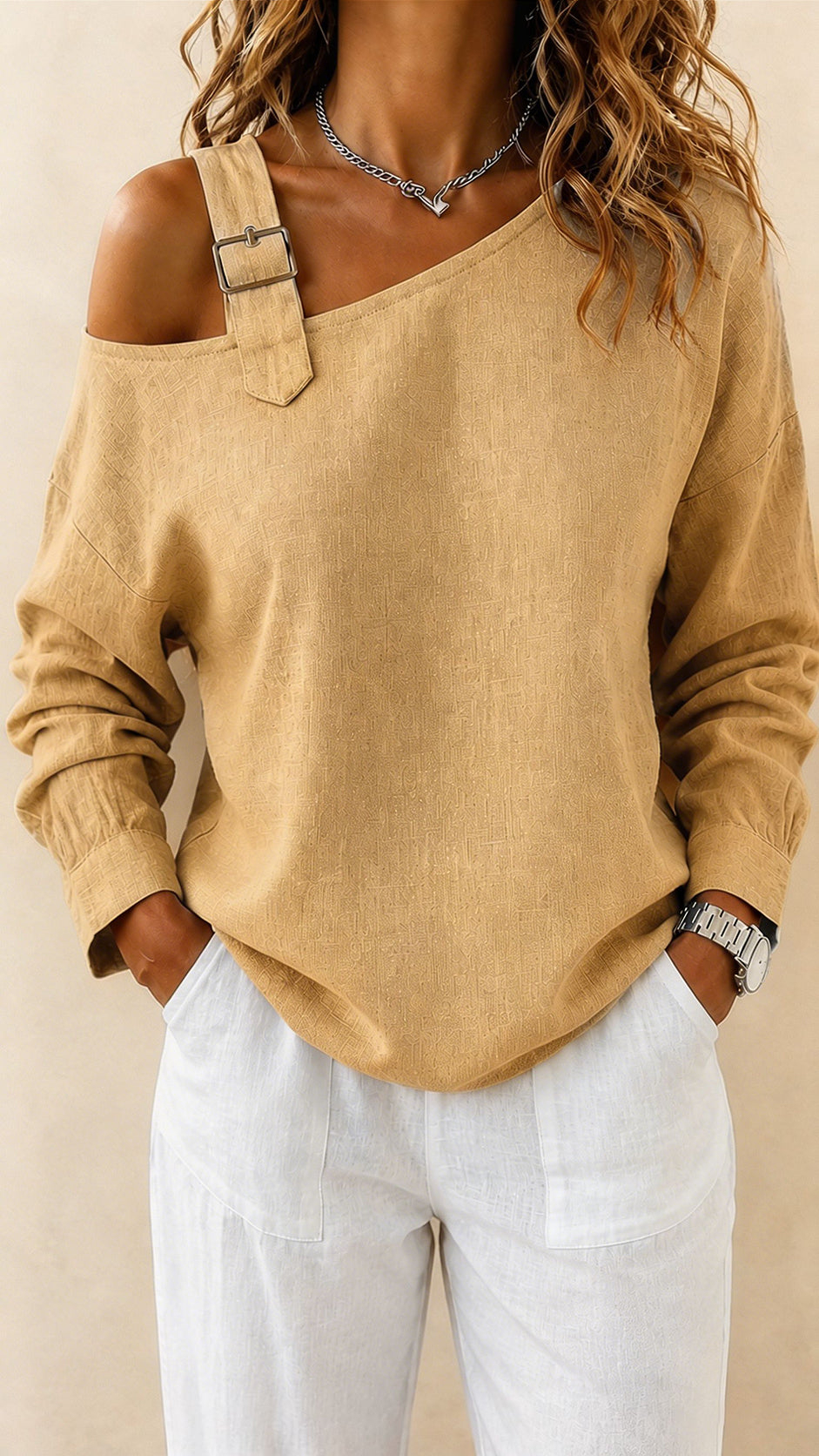 【BUY 2 FREE SHIPPING】Women's Shirts — Off-the-Shoulder Tops Collection