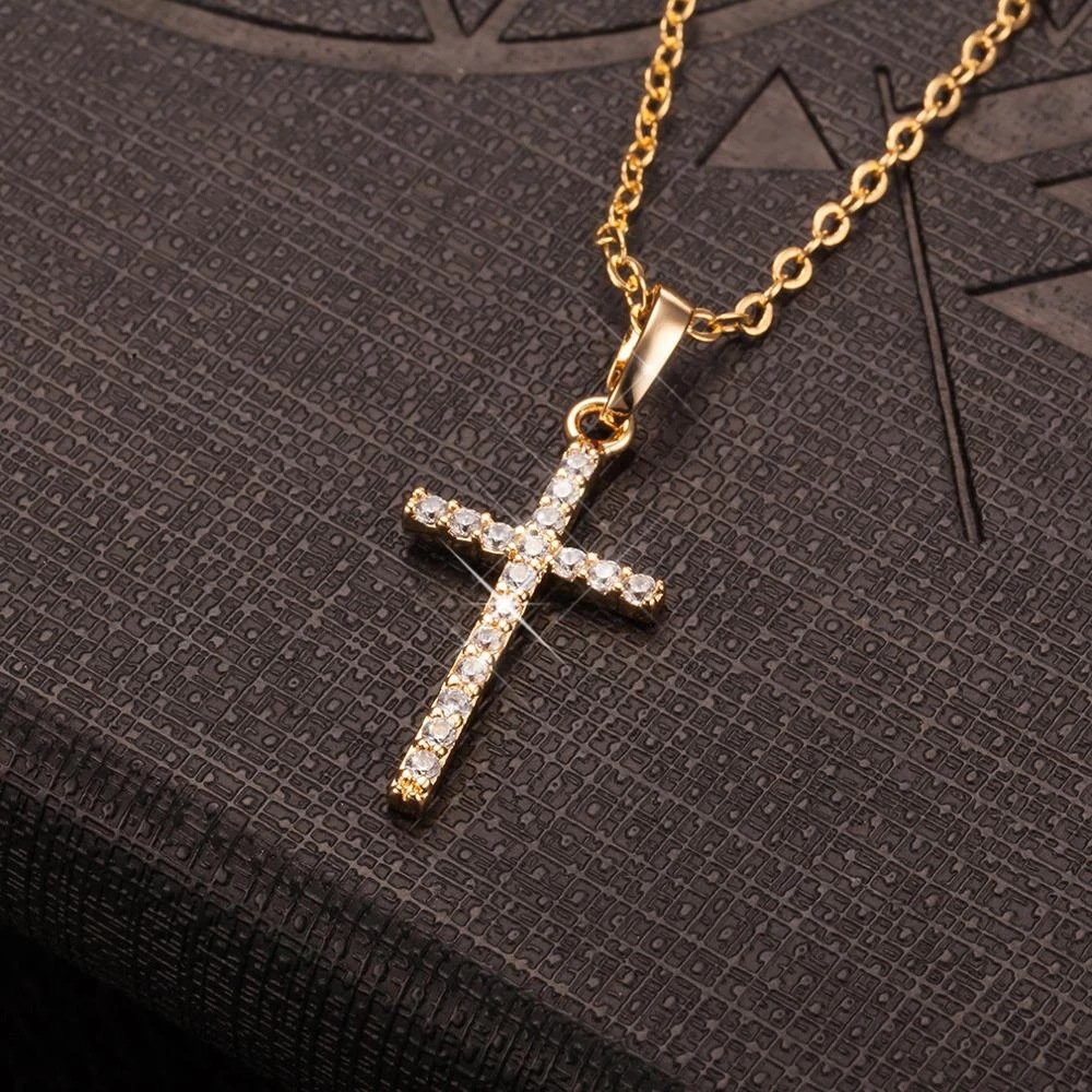🔥25% OFF🔥 Cross & Compass Pendant Necklaces, Stainless Steel