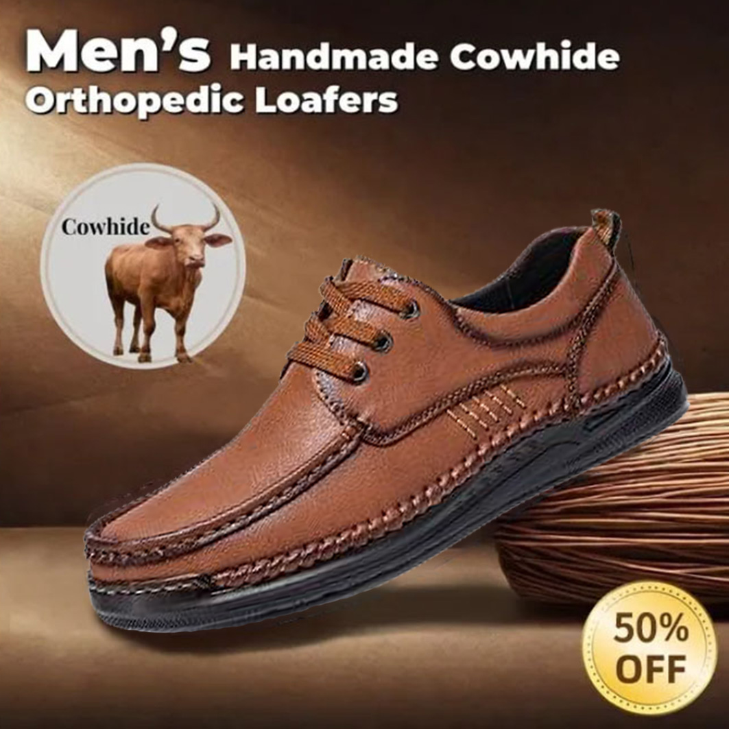 🔥Last day for 50% off!🔥 Men's comfortable, non-slip, corrective soft-soled leather shoes
