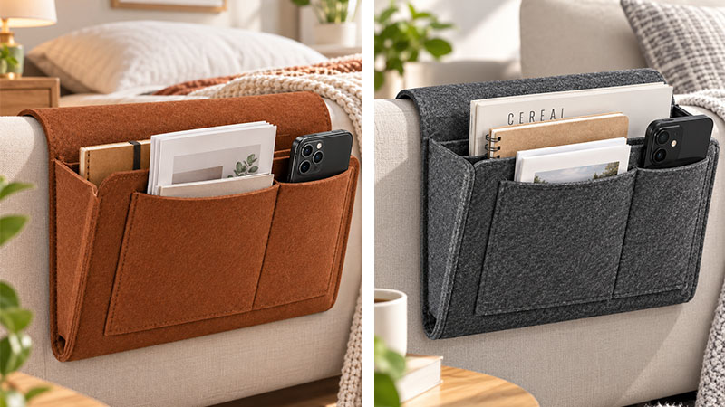 🔥 55% OFF Bedside Hanging Organizer – Keep Essentials Within Reach