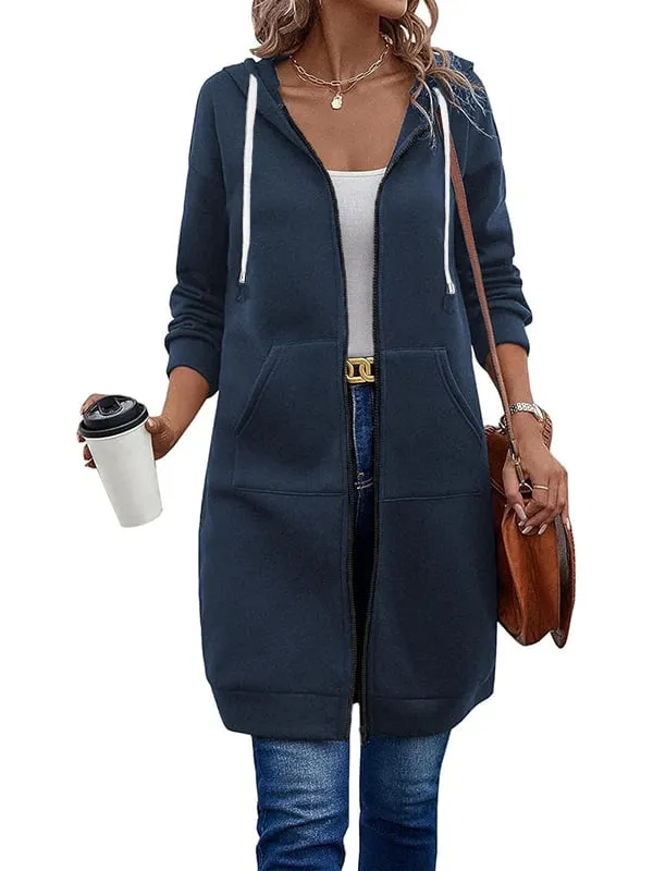 60% off Women Casual Zip up Hoodies