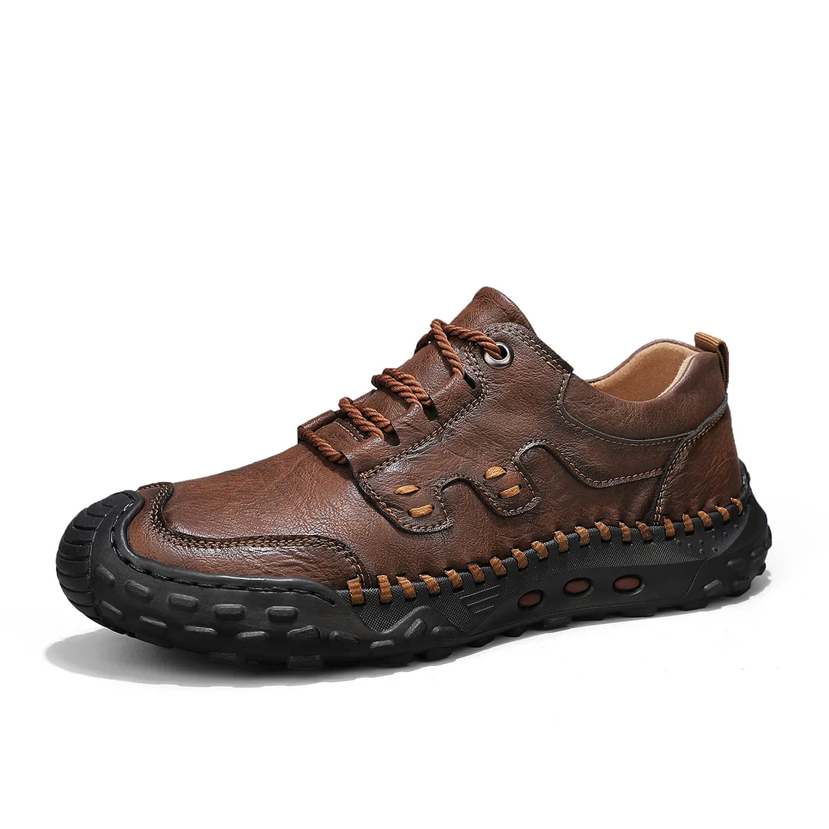 🔥Today 70% off🔥Men's handmade non-slip genuine leather orthopedic loafers
