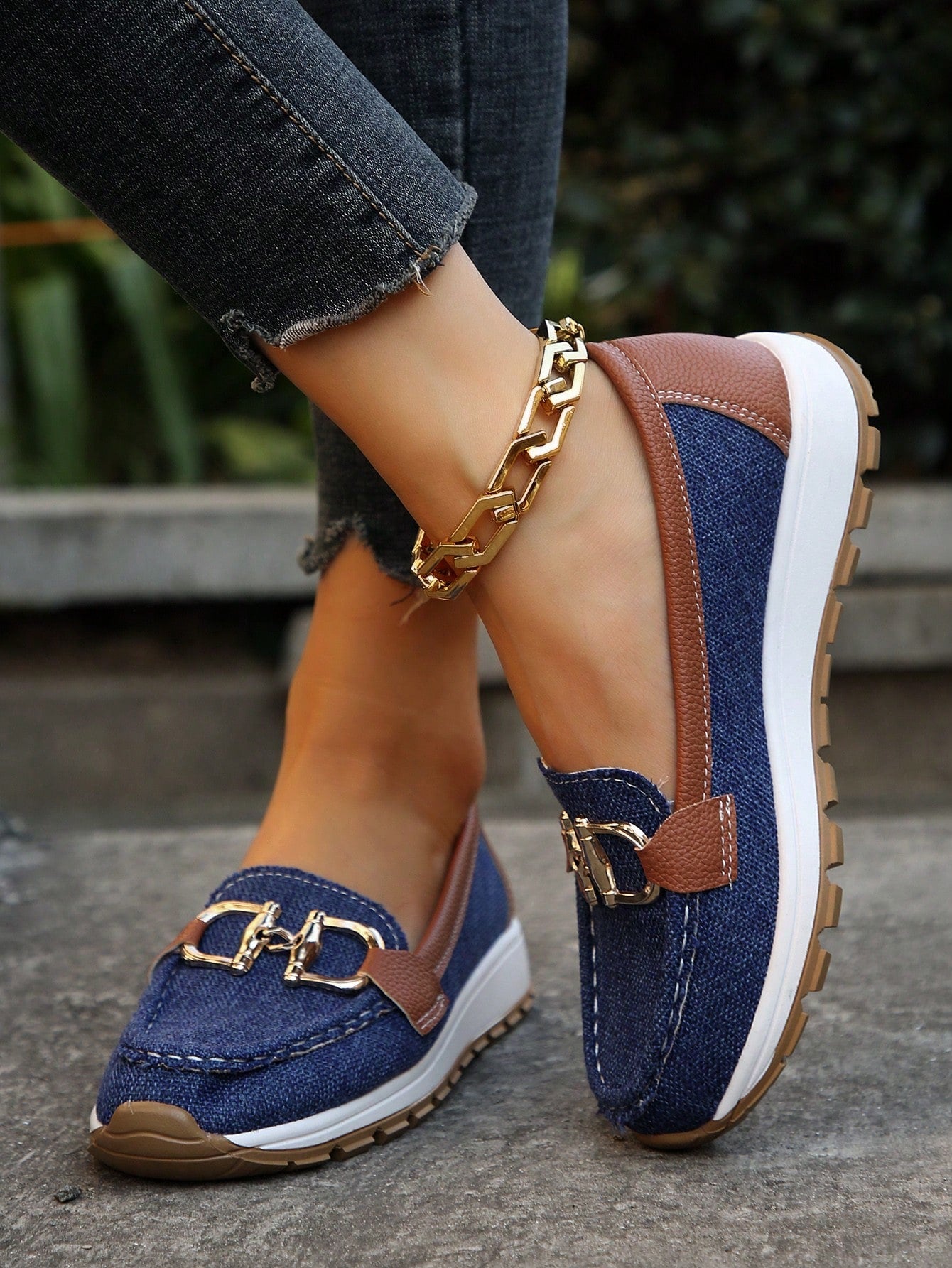 Beatyart| Flat Buckle Loafers