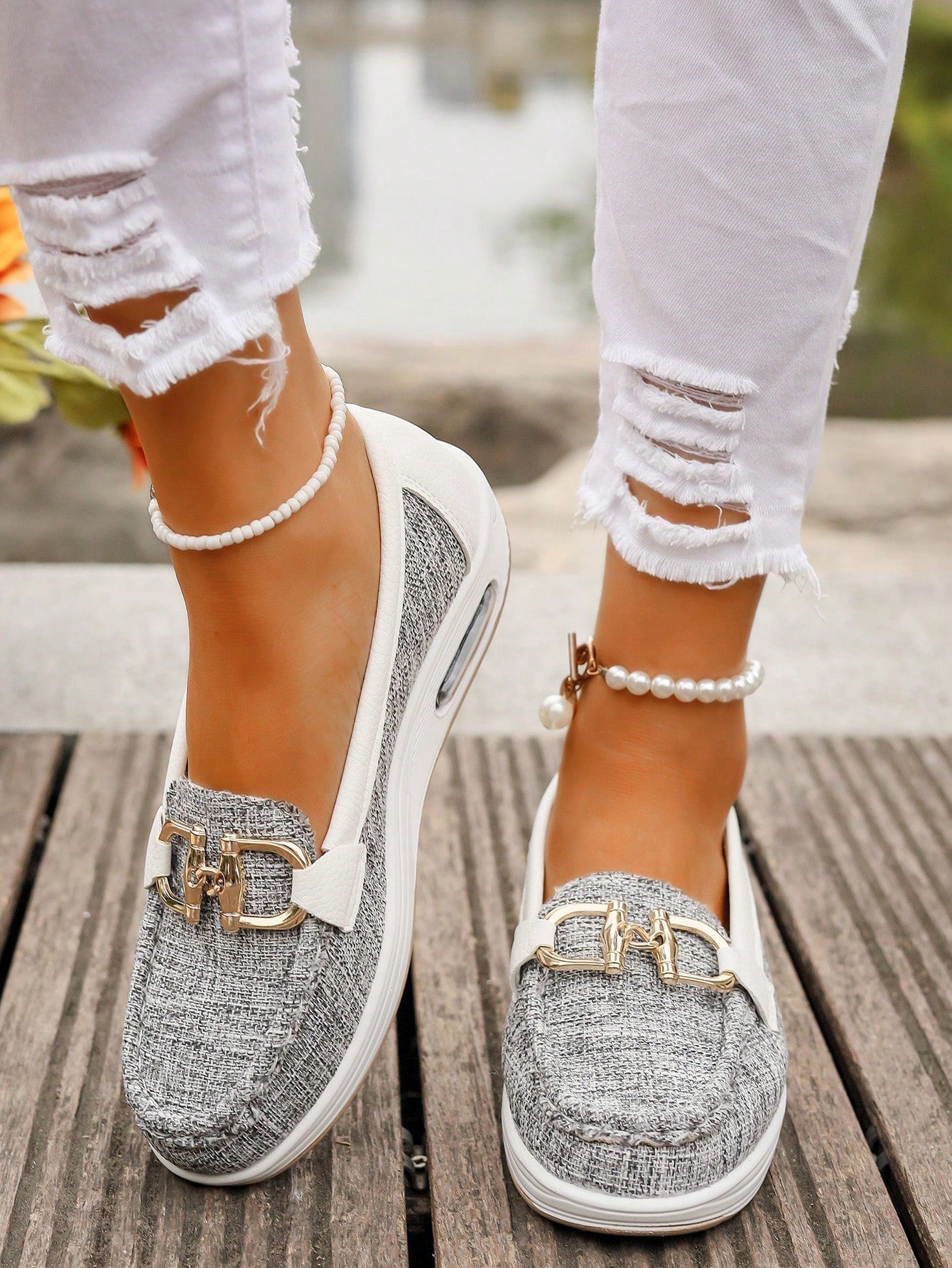 Beatyart| Flat Buckle Loafers