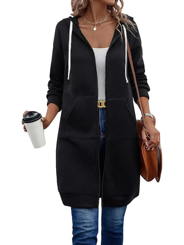 60% off Women Casual Zip up Hoodies