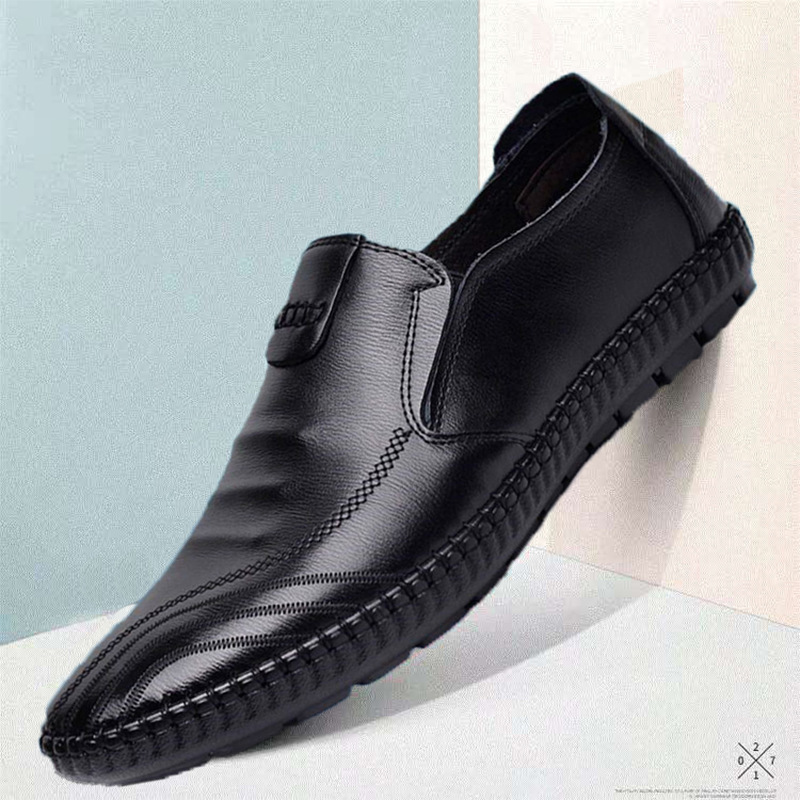 PU Business Men's Shoes Fashion Mens Casual Loafers Driving Shoes Men Party Slip-Ons