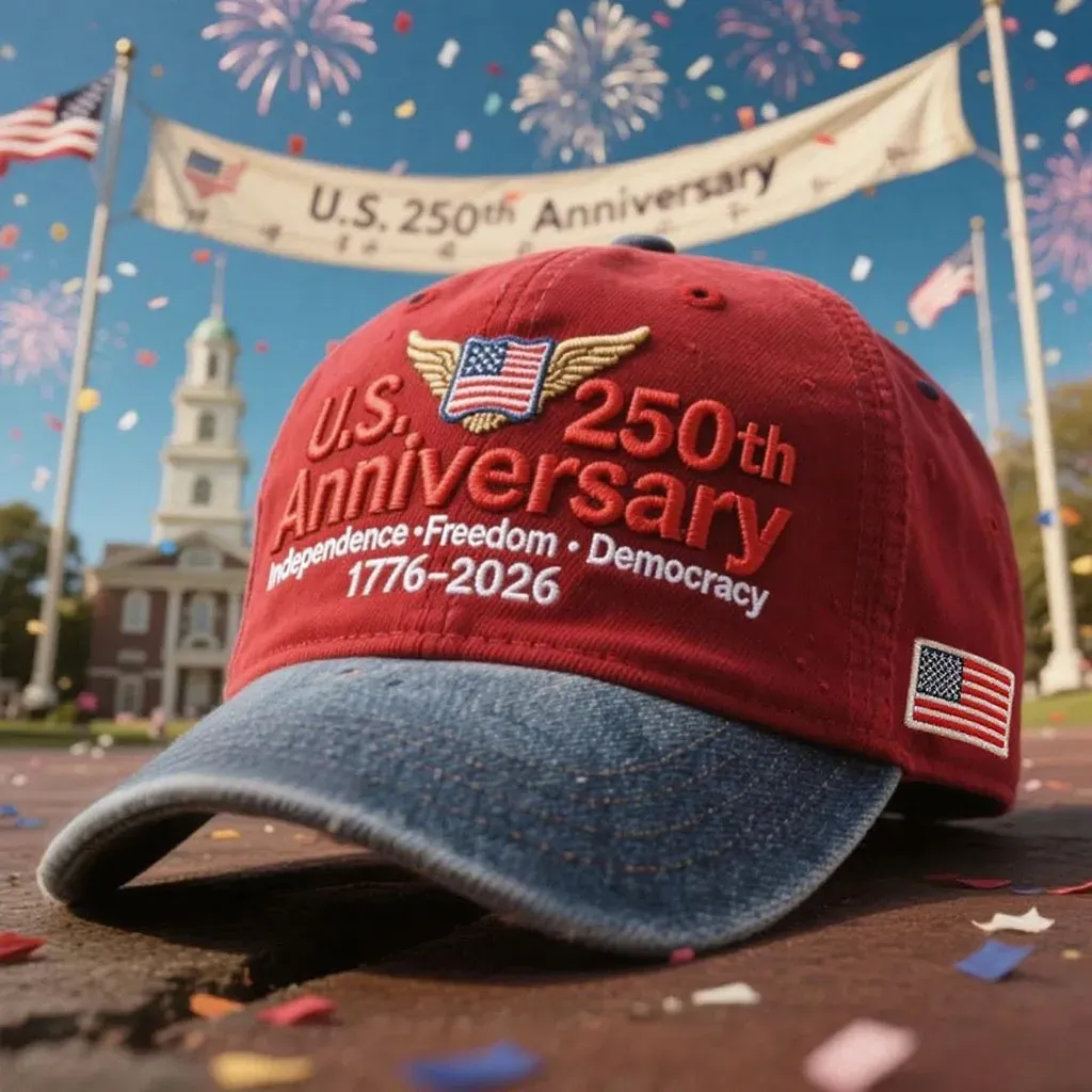 Eagle & Liberty – United States 250th Anniversary Hat
