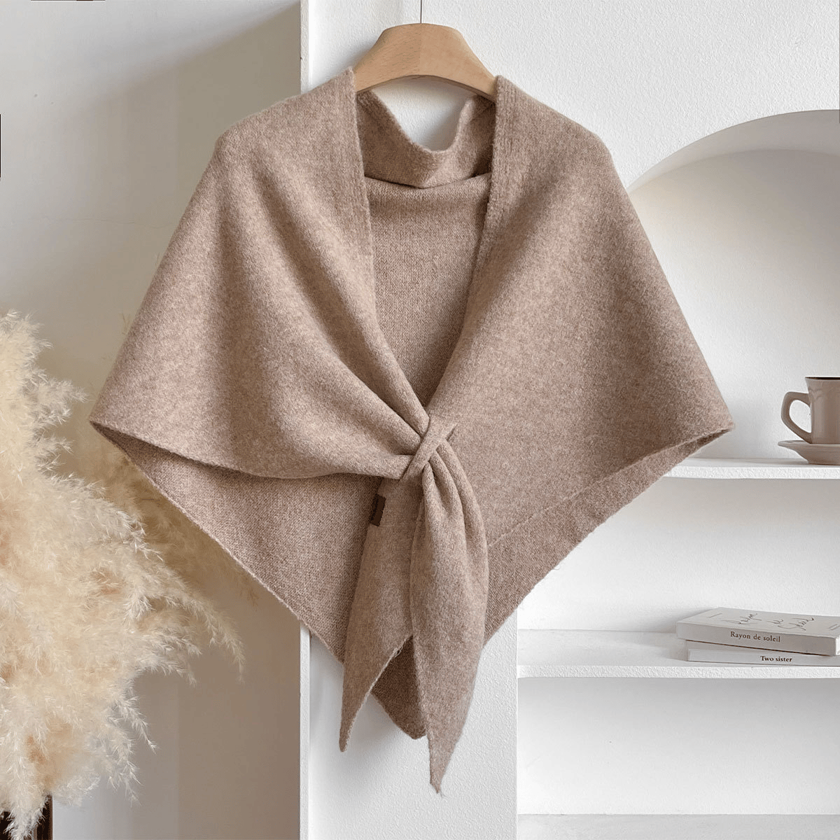 🍂Women's Solid Color Scarf🍁 Casual Soft Comfortable Shawl for Daily Wear