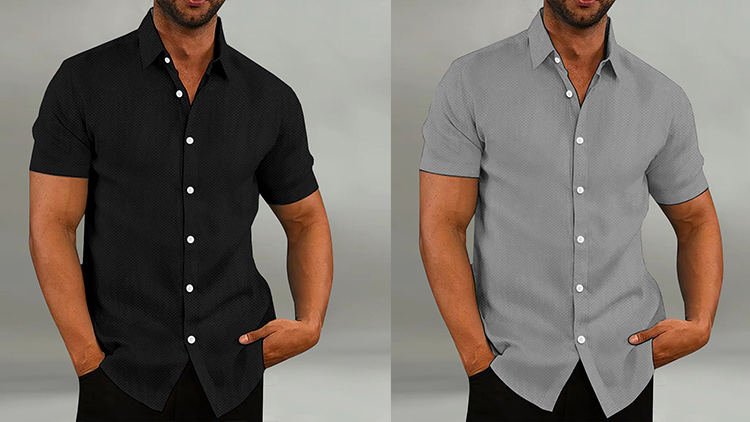 (Buy one get one free for new products) 2025 Men's casual breathable shirt