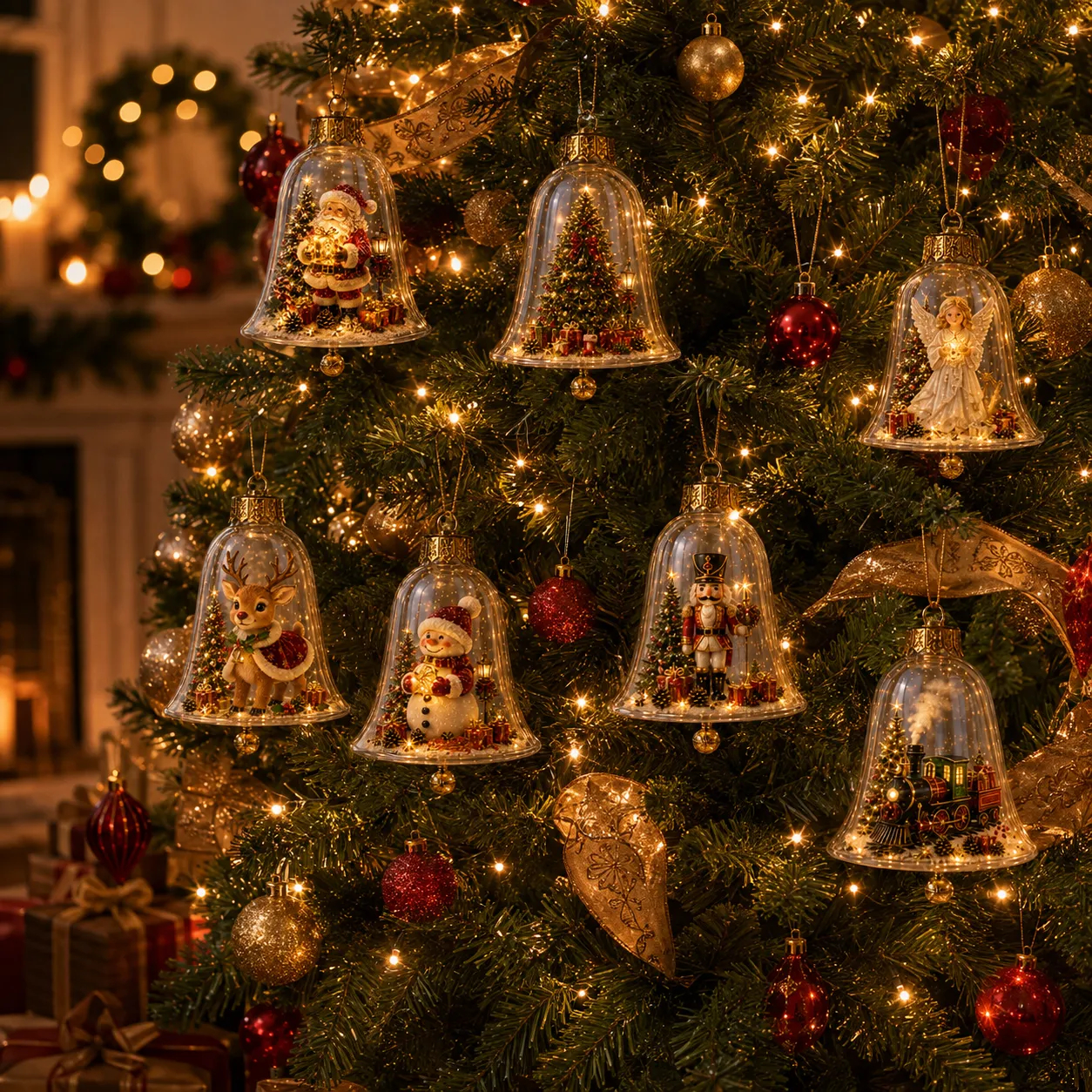 🔥 Limited Time 69% OFF🔔✨ Glowing Christmas Bell – A Magical Light-Up Holiday Decoration