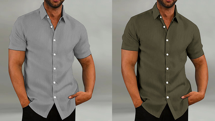 (Buy one get one free for new products) 2025 Men's casual breathable shirt