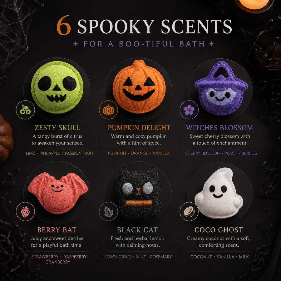 🎃 Halloween Surprise Bath Bomb Gift Set