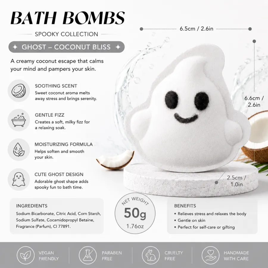 🎃 Halloween Surprise Bath Bomb Gift Set