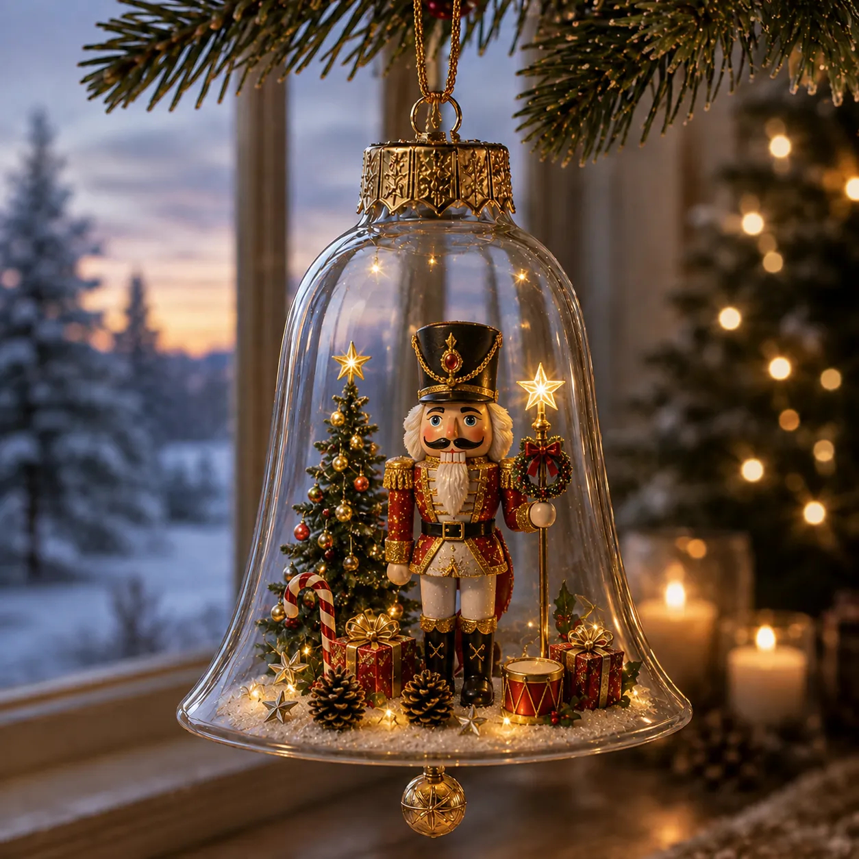 🔥 Limited Time 69% OFF🔔✨ Glowing Christmas Bell – A Magical Light-Up Holiday Decoration