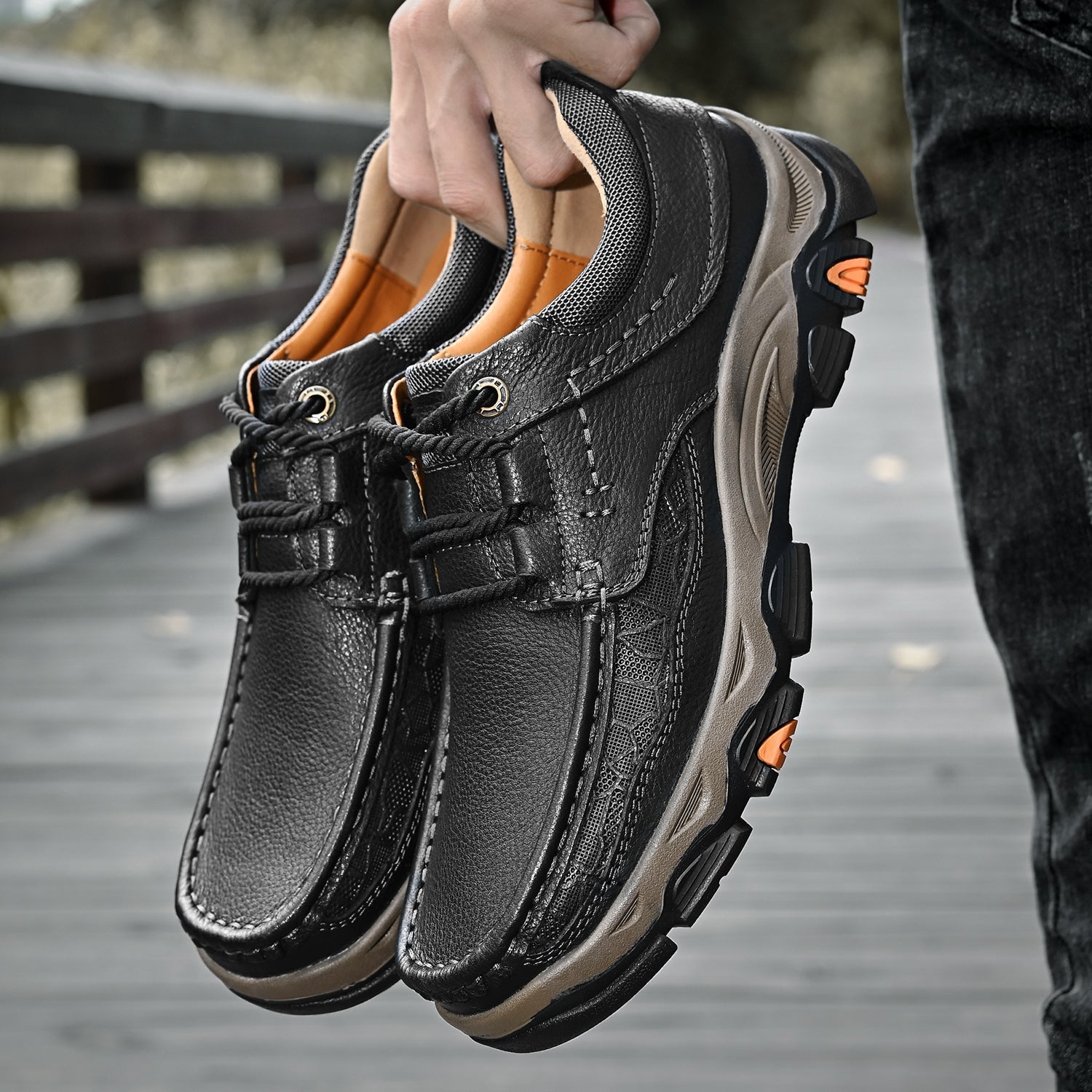 Eldcomf® -  transition with orthopedic and extremely comfortable sole with laces
