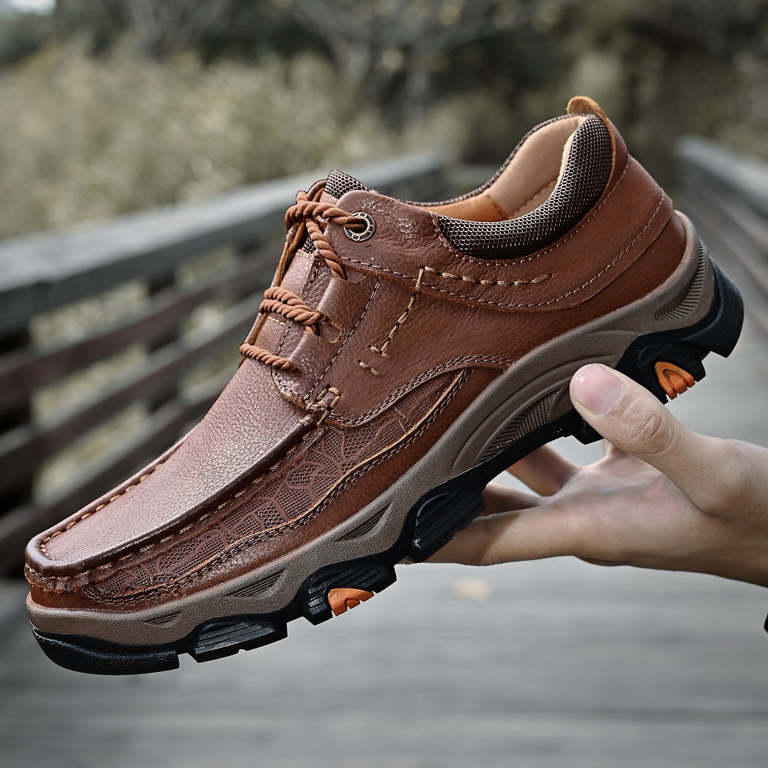Eldcomf® -  transition with orthopedic and extremely comfortable sole with laces