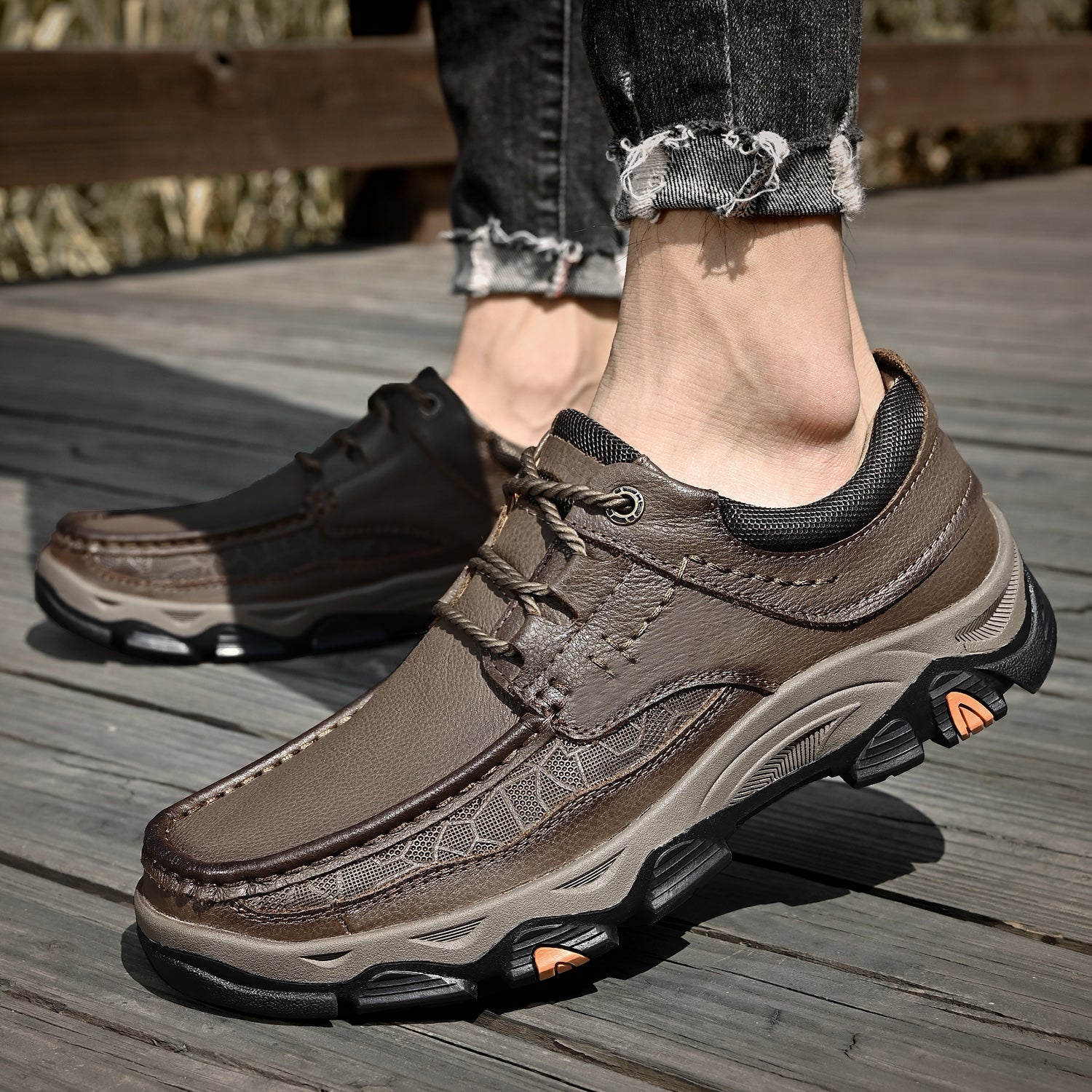 Eldcomf® -  transition with orthopedic and extremely comfortable sole with laces