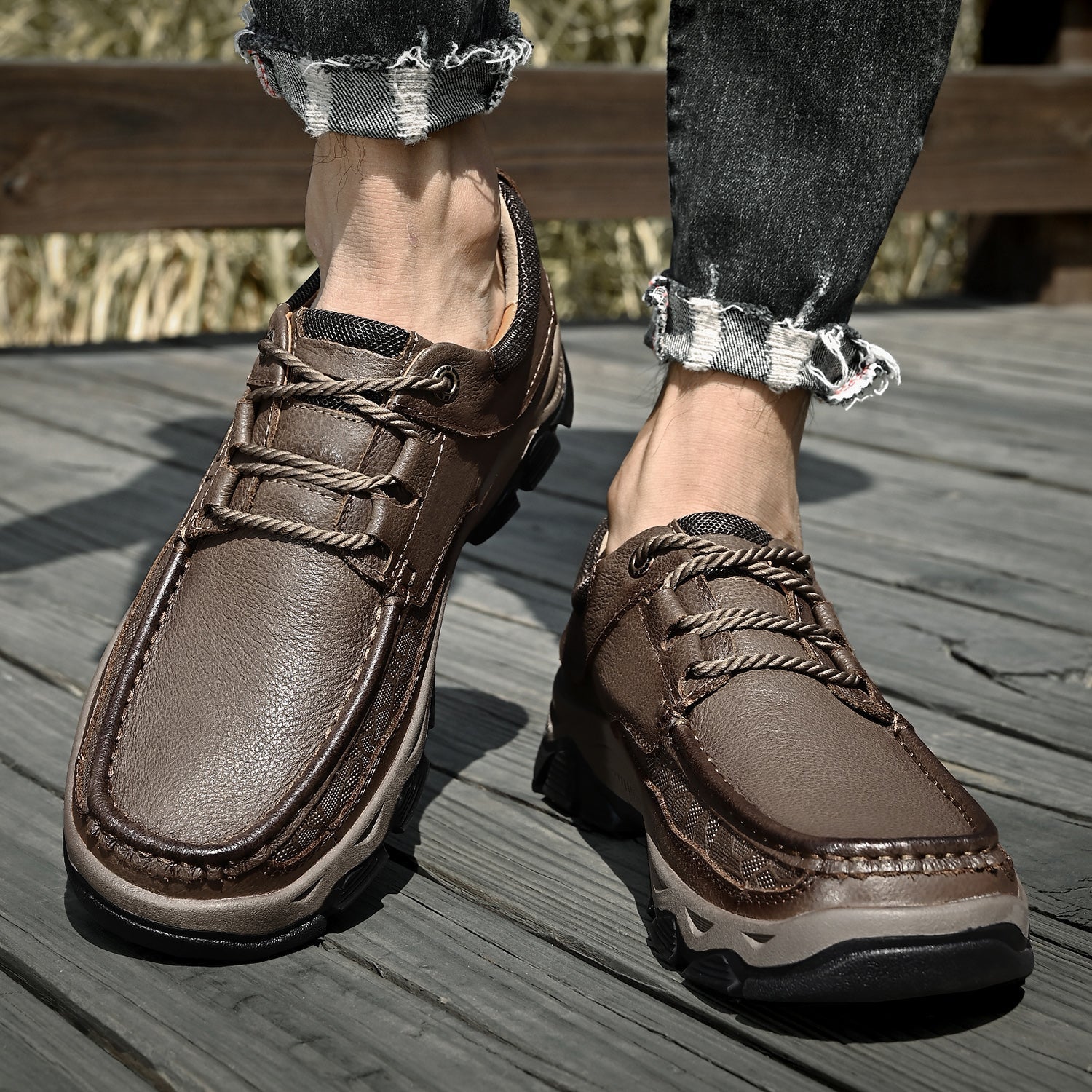 Eldcomf® -  transition with orthopedic and extremely comfortable sole with laces