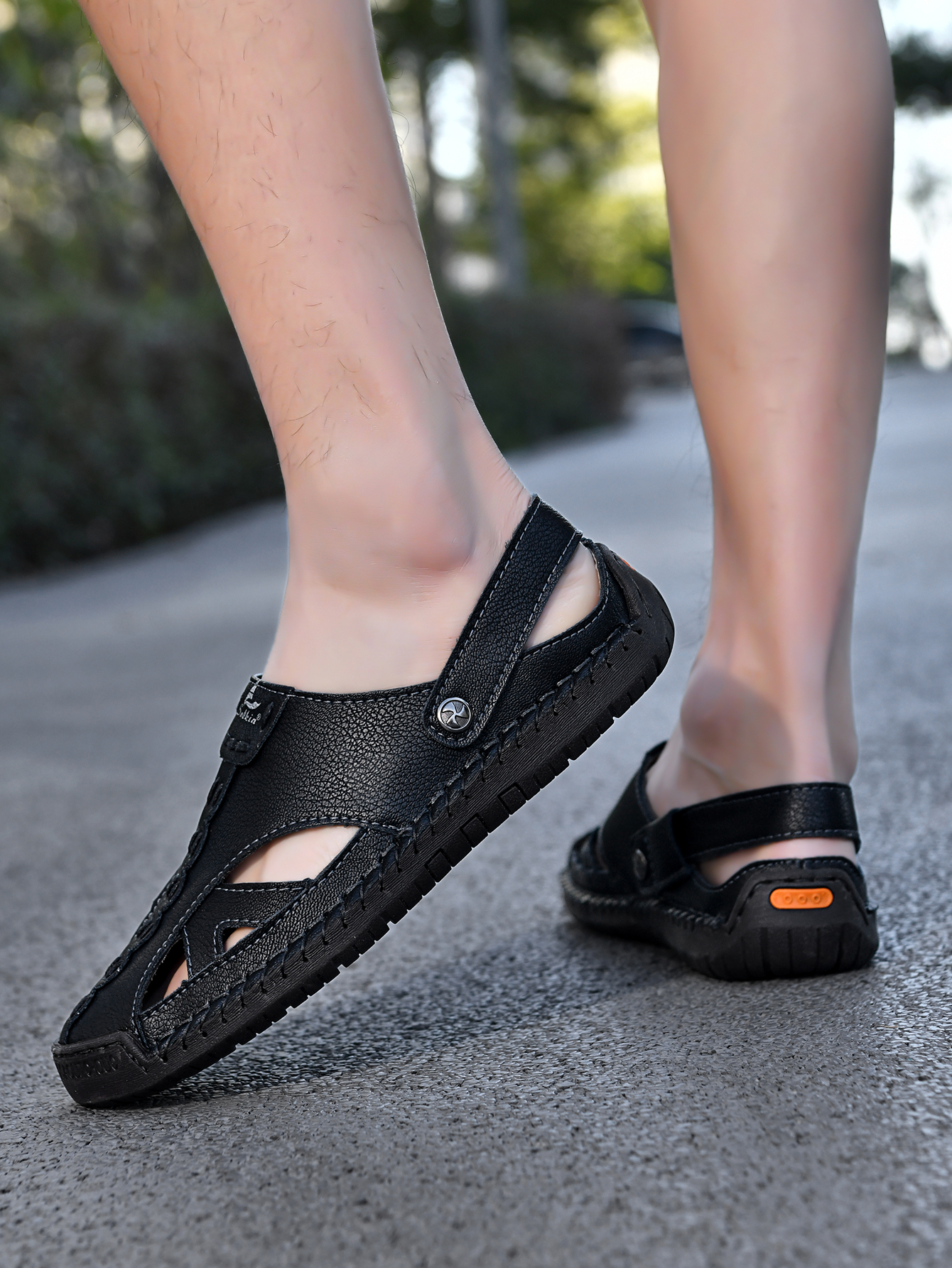 NOW 55% OFF💧Closed-Toe Non-Slip Sandals, Lightweight & Breathable for Summer Hiking & Daily Walks
