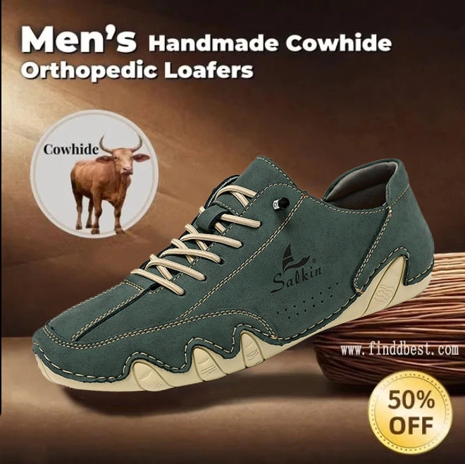 Last day 70% off 🔥Men's genuine slip-on loafers