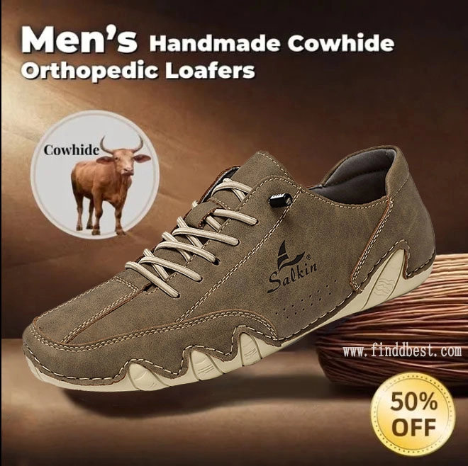 Last day 70% off 🔥Men's genuine slip-on loafers