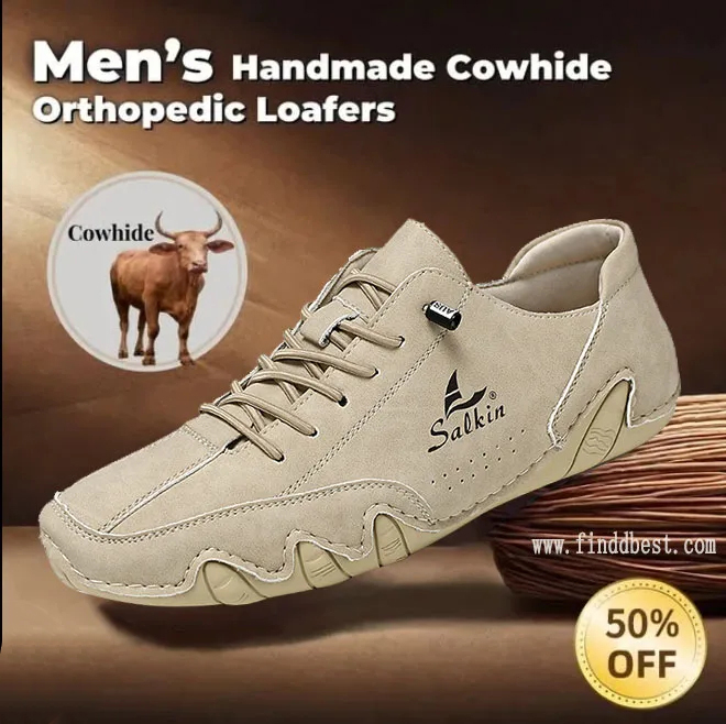 Last day 70% off 🔥Men's genuine slip-on loafers