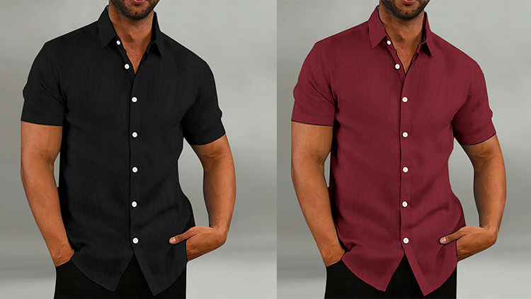 (Buy one get one free for new products) 2025 Men's casual breathable shirt