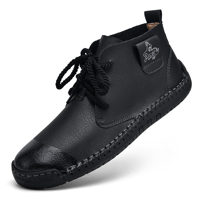  This week 50% off - 2025 Newest Men's Orthopedic Leather Hiking Shoes