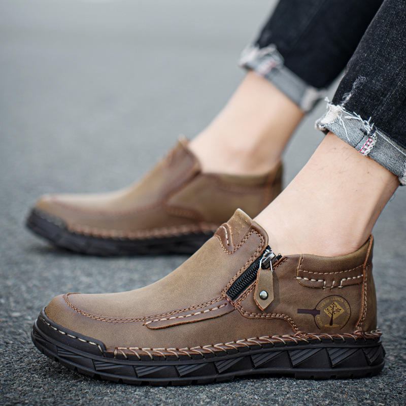 ⏱️ This Week 60% off -Newest Men's Orthopedic Leather Loafers