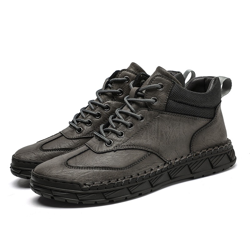 ⏰ 50% off - 2025 Newest Men's Orthopedic Leather Hiking Shoes