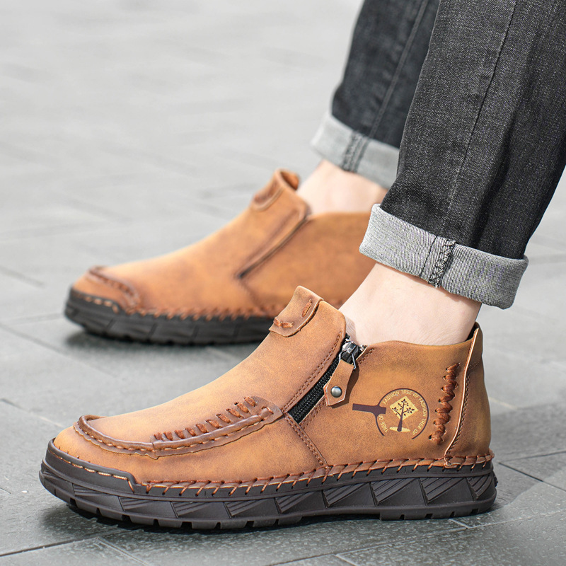 ⏰Promotion 60% OFF-hot sale men's orthopedic shoes comfortable genuine leather walking shoes