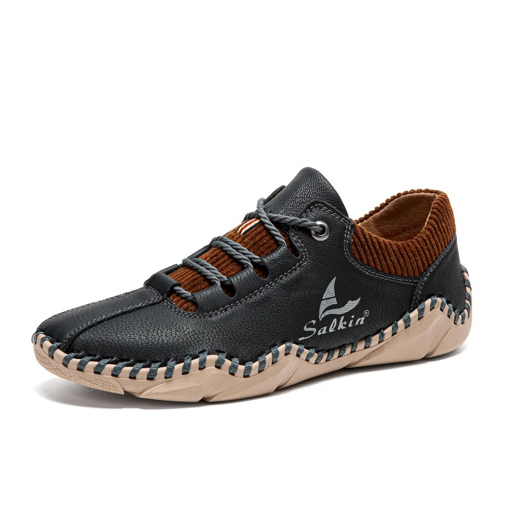 50% off - 2025 Newest Men's Orthopedic Leather Hiking Shoes