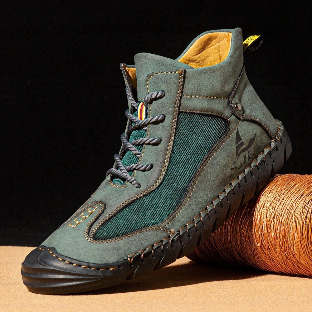 ⏰ 50% off - 2025 Newest Men's Orthopedic Leather Hiking Shoes