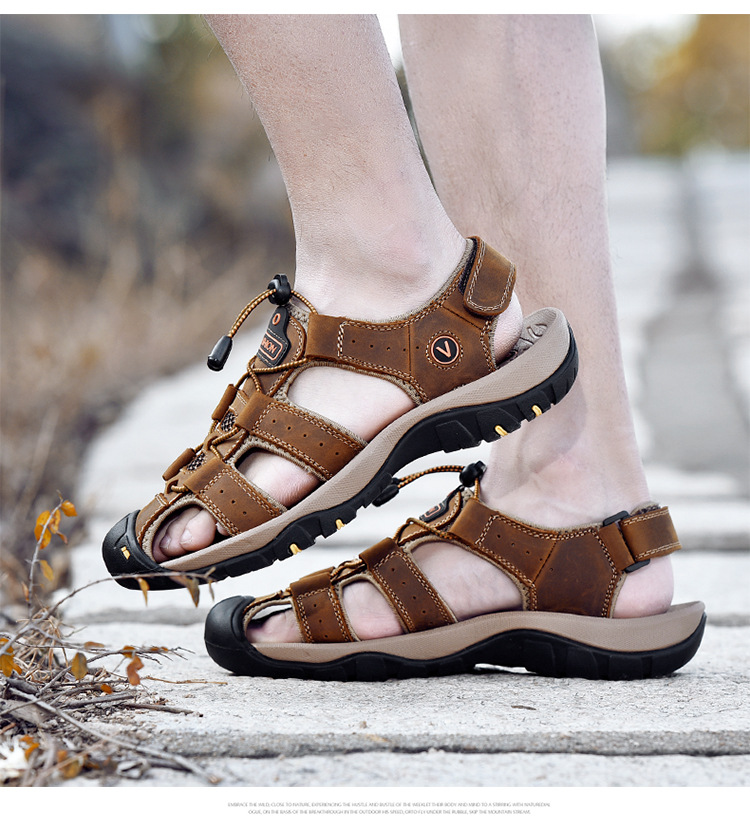 2025 latest men's summer casual sandals corrective shoes