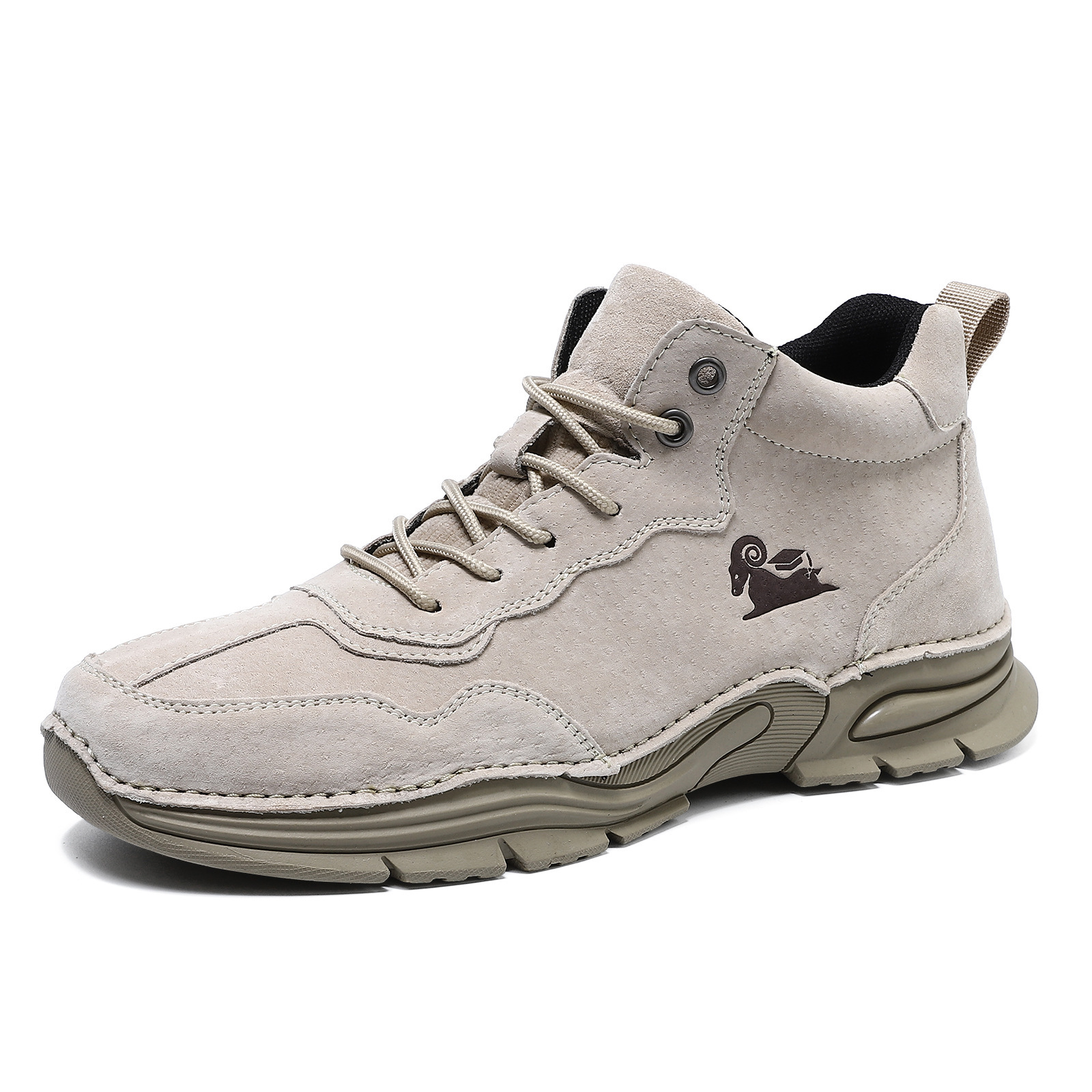 This week 70% OFF🔥Casual leather arch support non-slip wear-resistant high-top Hiking Shoes