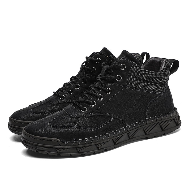 ⏰ 50% off - 2025 Newest Men's Orthopedic Leather Hiking Shoes